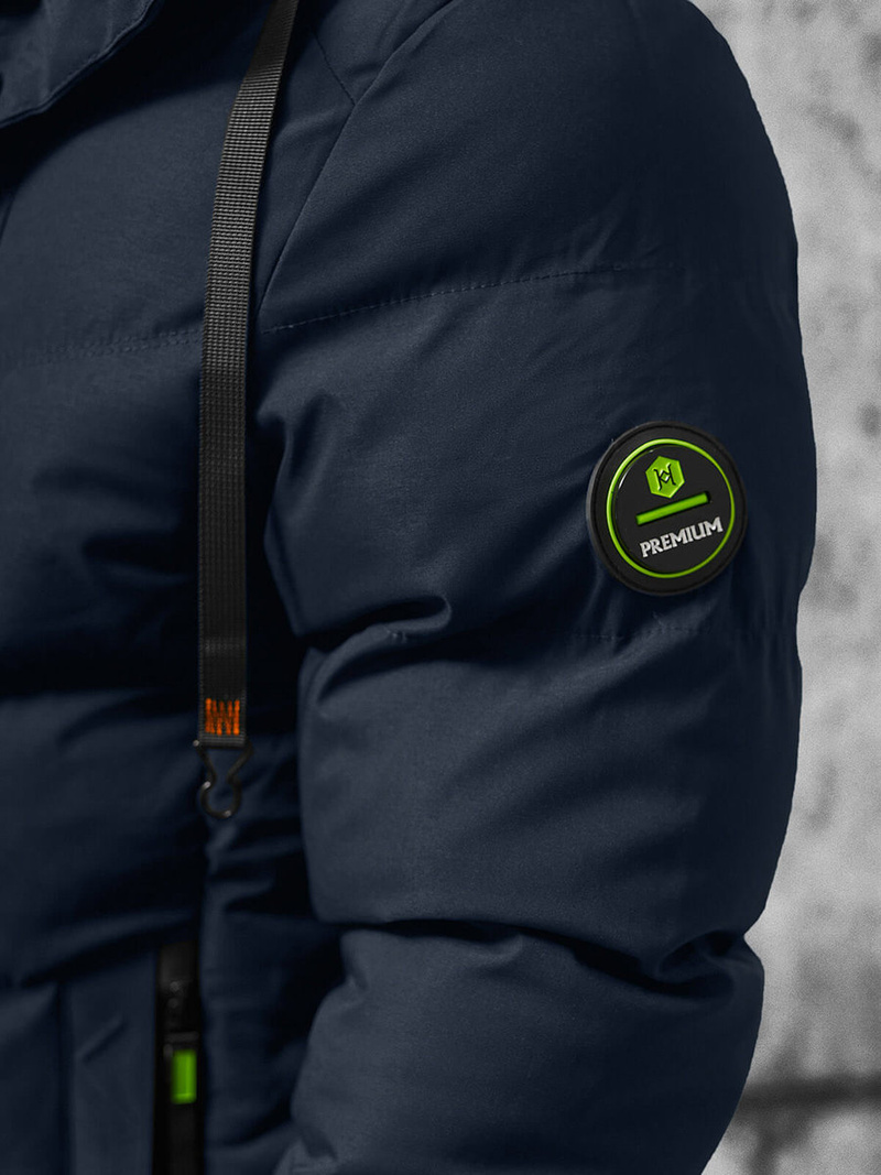 Geacă bărbați albastru marin OZONEE JS/5M3137/215