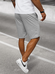 Pantaloni scurți sport bărbați gri OZONEE JS/8K100/2Z