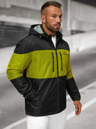 Jachetă bărbați neagră OZONEE JS/22M310/392Z