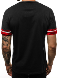 Tricou bărbați negru OZONEE JS/SS10976