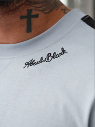 Tricou bărbați albastră deschis OZONEE O/QQ1195