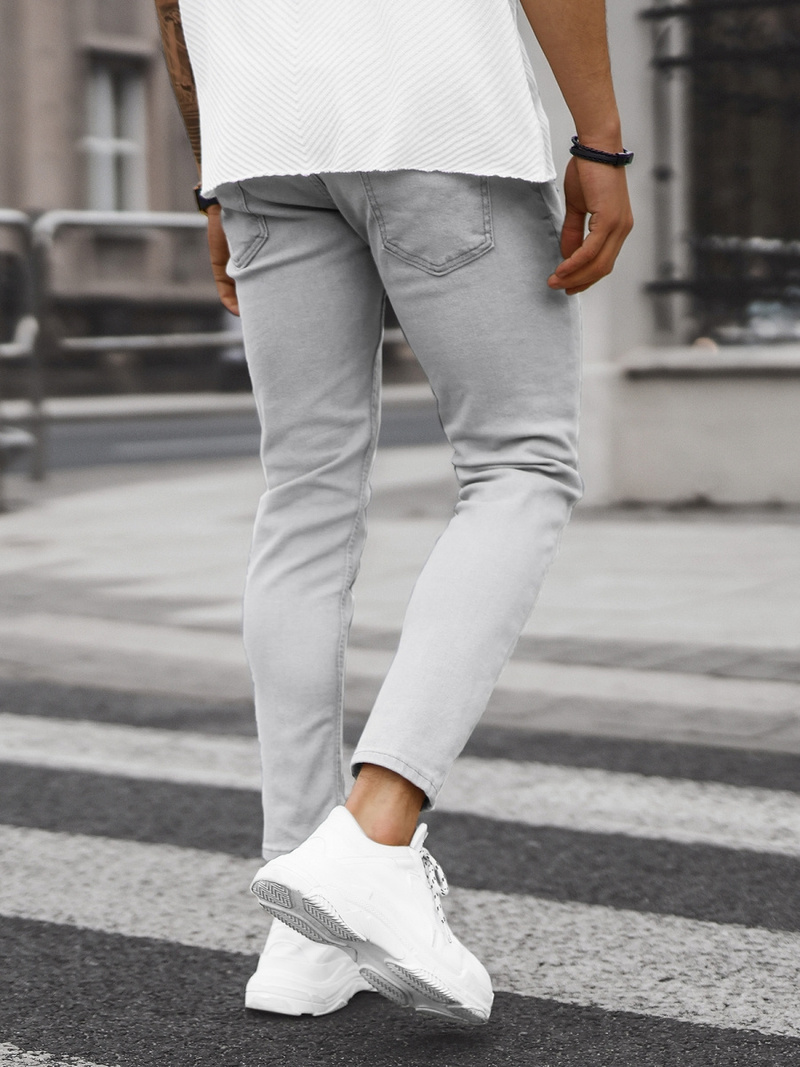 Blugi bărbaţi gri OZONEE DO/2438