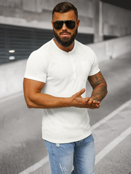 Tricou bărbați alb OZONEE O/L1453
