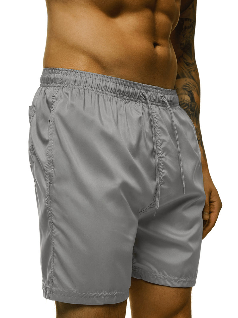 Pantaloni scurti de baie bărbați gri OZONEE O/YW07008/3