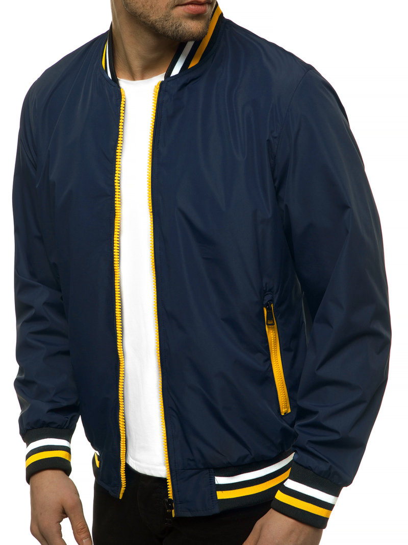 Geacă bărbați albastru marin OZONEE N/6195