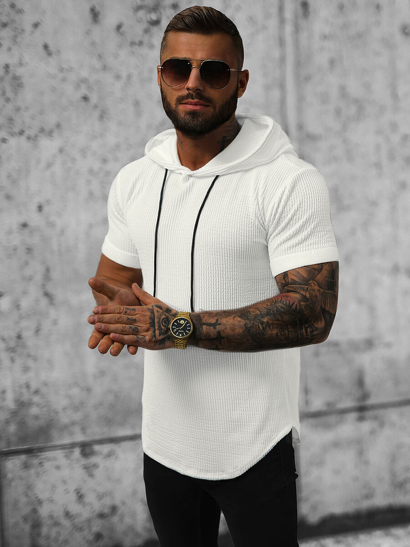 Tricou bărbați alb OZONEE O/P1150