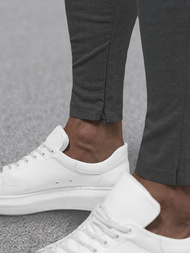 Pantaloni chino bărbaţi antracit OZONEE DJ/3300