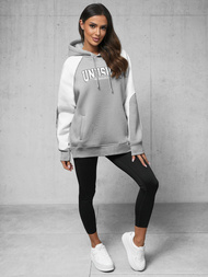 Hanorac gri OZONEE O/SWE23027