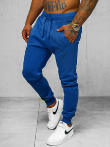 Pantaloni de trening bărbaţi cobalt OZONEE JS/XW01Z