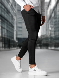 Pantaloni Bărbaţi Negri OZONEE O/P4049Z