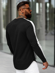 Bluză bărbați neagră OZONEE O/D7197Z