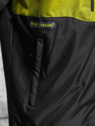 Jachetă bărbați neagră OZONEE JS/22M311/392