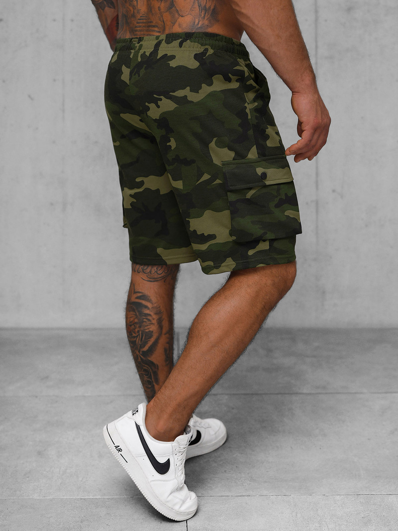 Pantaloni scurți sport bărbați verde OZONEE JS/8K282/29