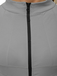 Hanorac femei gri OZONEE JS/HD151/3