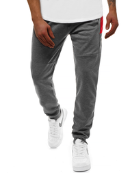 Pantaloni de trening bărbaţi antracit OZONEE JS/JZ11021