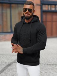 Hanorac bărbați negru OZONEE NB/MF2012