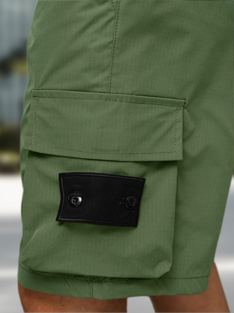 Pantaloni scurți bărbați kaki OZONEE JS/27K6538/60