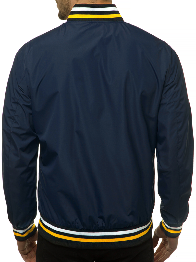 Geacă bărbați albastru marin OZONEE N/6195