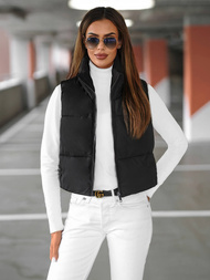 Vestă femei neagră OZONEE JS/16M9079/392Z