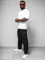 Pantaloni Bărbaţi Negri OZONEE O/PS5527