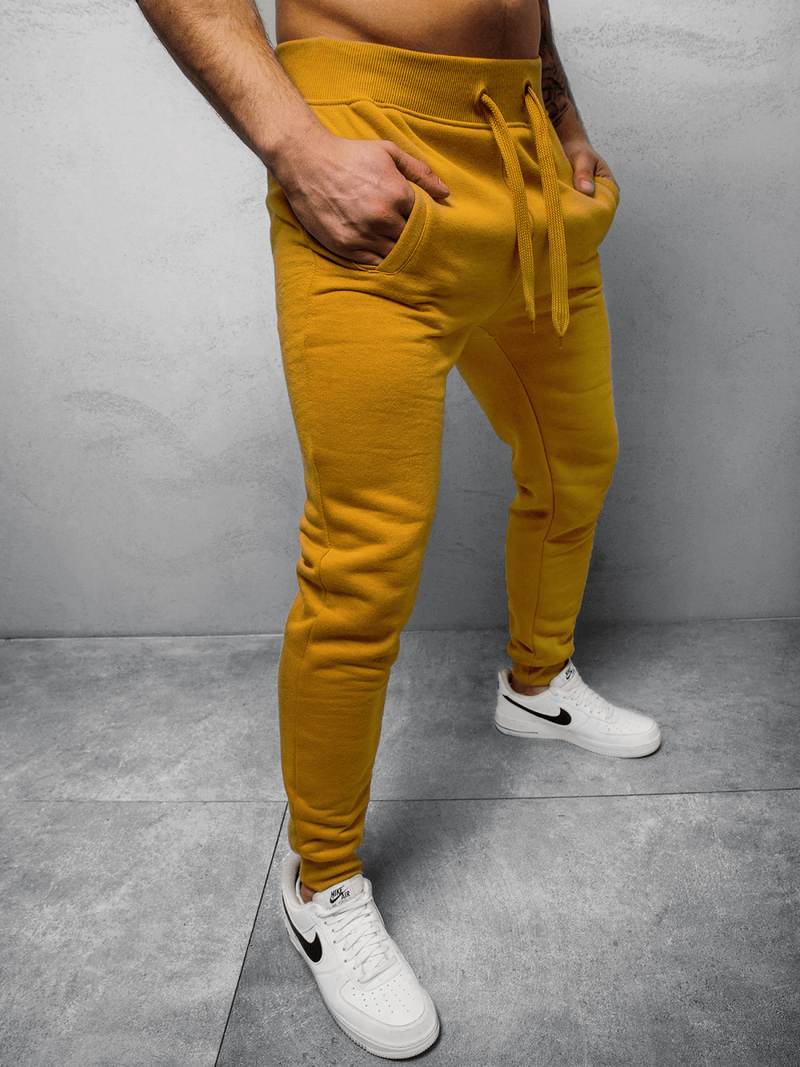 Pantaloni de trening bărbaţi camel OZONEE JS/XW01Z