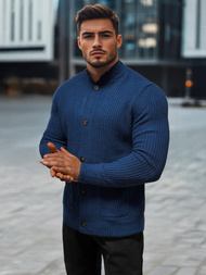 Pulover bărbați albastru marin OZONEE NB/MM6020/6Z