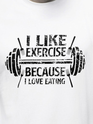 Maiou bărbați alb OZONEE MACH/M1210