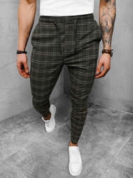 Pantaloni chino bărbaţi antracit OZONEE DJ/2282/22