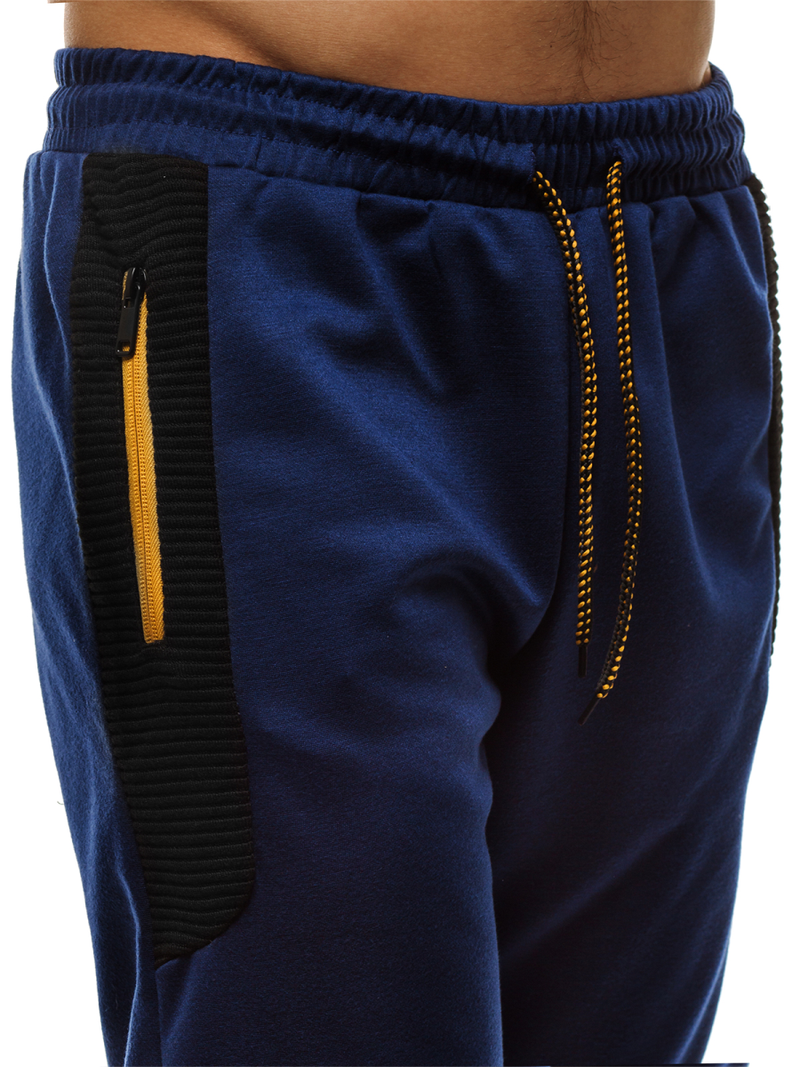 Pantaloni de trening bărbaţi albastru marin OZONEE JS/JZ11020Z