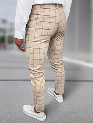 Pantaloni chino bărbaţi bej OZONEE DJ/5522Z