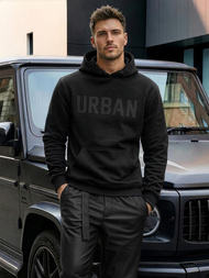 Hanorac bărbați negru OZONEE JS/8B1990/3