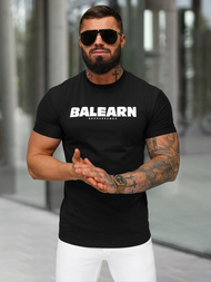Tricou bărbați negru OZONEE NB/MT3135