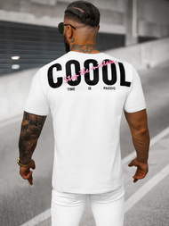 Tricou bărbați alb OZONEE O/T1278/1