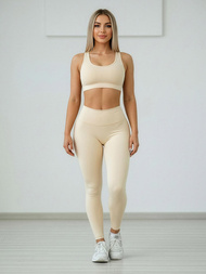 Colanţi femei écru OZONEE JS/17K580/1Z