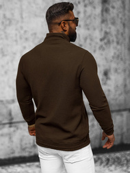 Bluză bărbați maro OZONEE O/TB2302