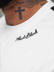 Tricou bărbați alb OZONEE O/QQ1195