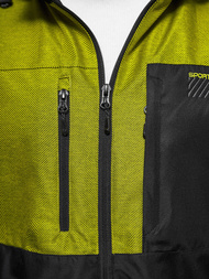 Jachetă bărbați neagră OZONEE JS/22M311/392