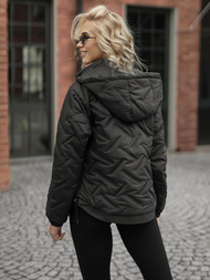 Geacă de femei neagra OZONEE JS/16M9315/392AZ