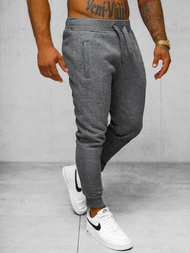Pantaloni de trening bărbaţi antracit OZONEE JS/XW01Z