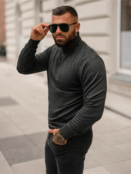 Pulover bărbați antracit OZONEE O/GM303