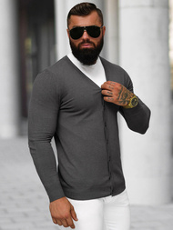 Pulover bărbați antracit OZONEE NB/MM6006/3Z