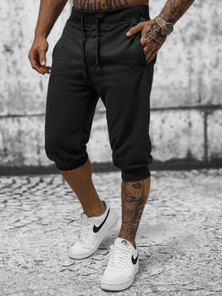 Pantaloni scurți sport bărbați negri OZONEE JS/XW07/3Z