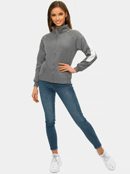 Hanorac femei antracit OZONEE JS/B26038