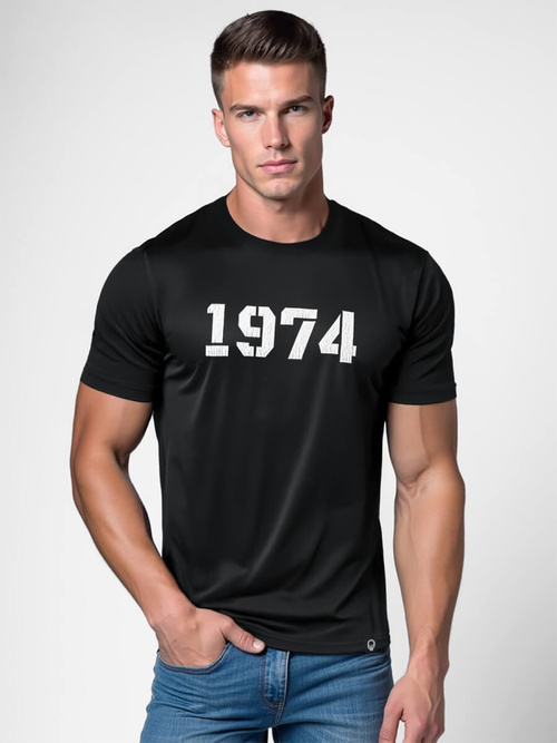 Tricou bărbați negru OZONEE NB/MT3130