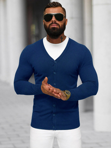 Pulover bărbați albastru închis OZONEE NB/MM6006/5Z