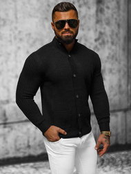 Pulover bărbați negru OZONEE NB/MM6020/4