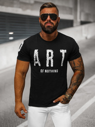 Tricou bărbați negru OZONEE O/8T1263/3