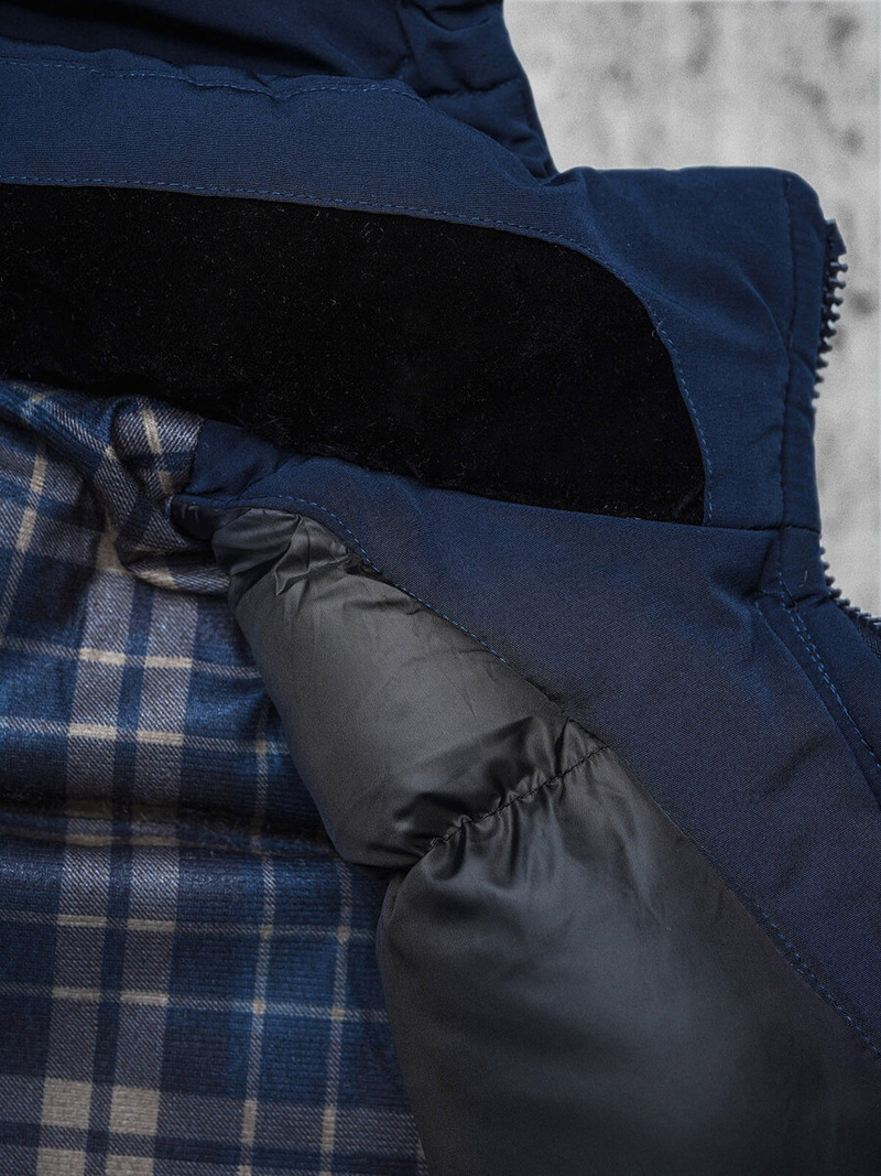 Geacă bărbați albastru marin OZONEE JS/5M718/215