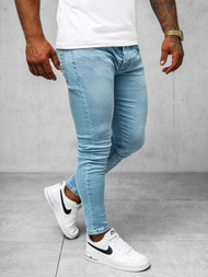 Blugi bărbaţi albaștri OZONEE O/426SP