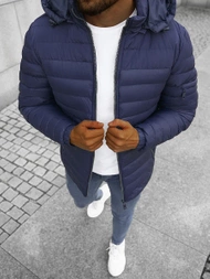 Jachetă bărbați albastru marin OZONEE JS/M792/215